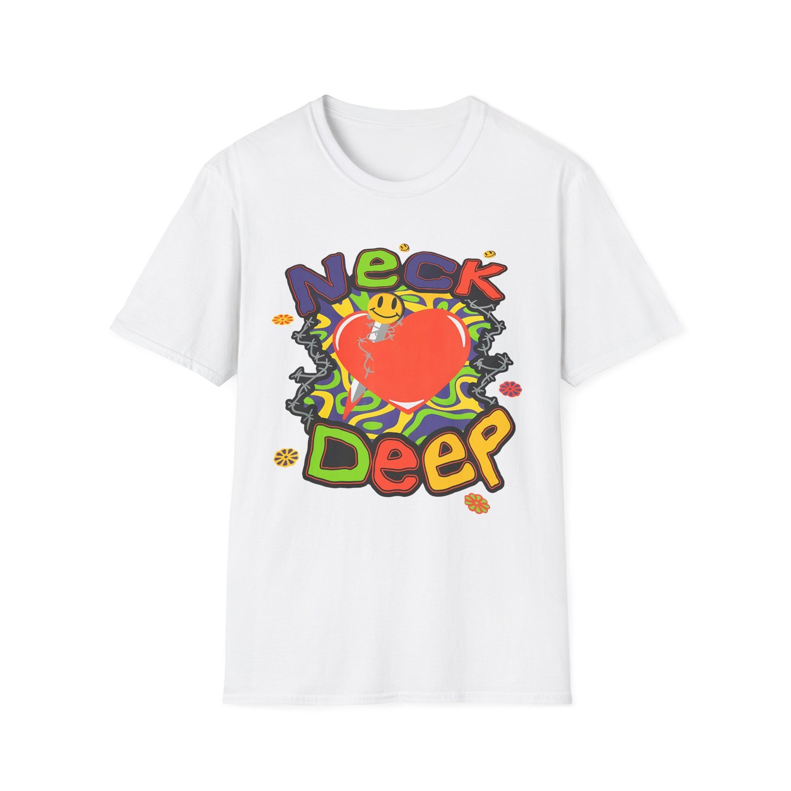 Neck Deep Love Unisex Softstyle T-Shirt