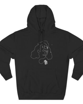 Frank Zappa Dental Floss Three-Panel Fleece Hoodie