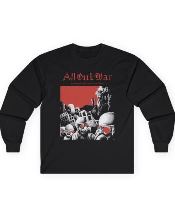 All Out War Crucified Unisex Ultra Cotton Long Sleeve Tee
