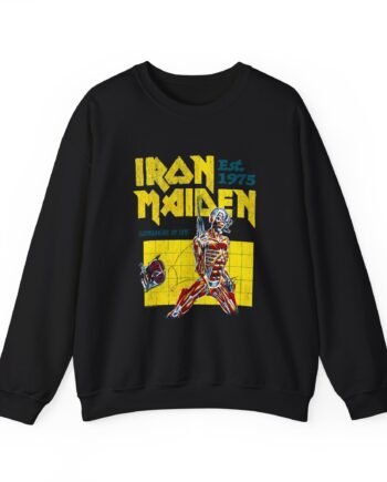 Iron Maiden Some Green In Time Unisex Heavy Blend™ Crewneck Sweatshirt