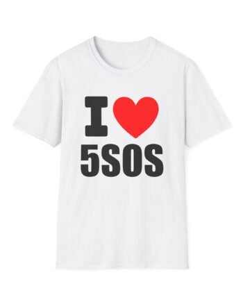I Love 5sos TourUnisex Softstyle T-Shirt