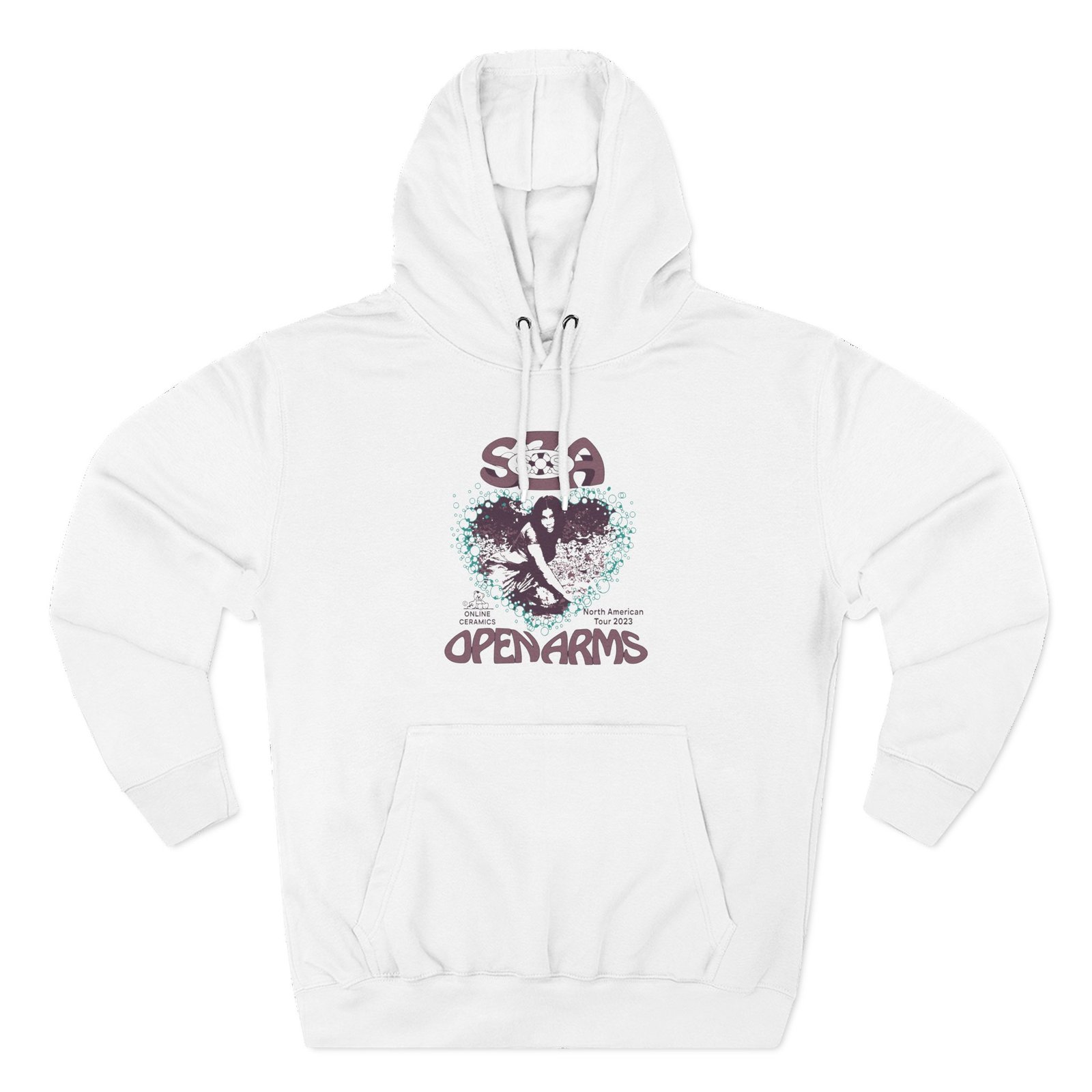Sza Sos Open Arms Tour Three-Panel Fleece Hoodie