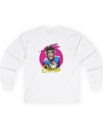 Olivia Newton John  Retro Physical Muscle Unisex Ultra Cotton Long Sleeve Tee