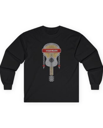 WNS Braids Guitar Crystal Unisex Ultra Cotton Long Sleeve Tee