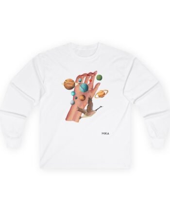 Mika Solar System Unisex Ultra Cotton Long Sleeve Tee