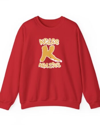 Travis Kelce Krazies Unisex Heavy Blend™ Crewneck Sweatshirt