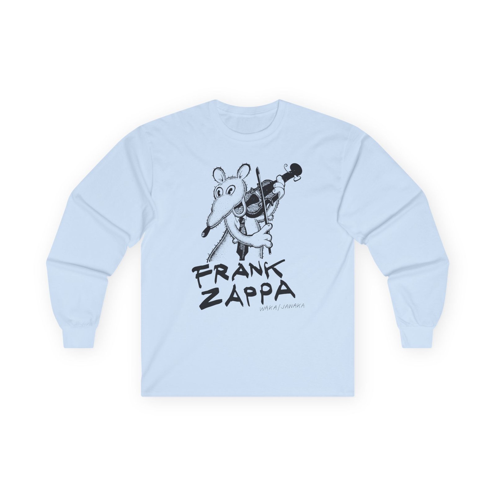 Frank Zappa Rat Unisex Ultra Cotton Long Sleeve Tee