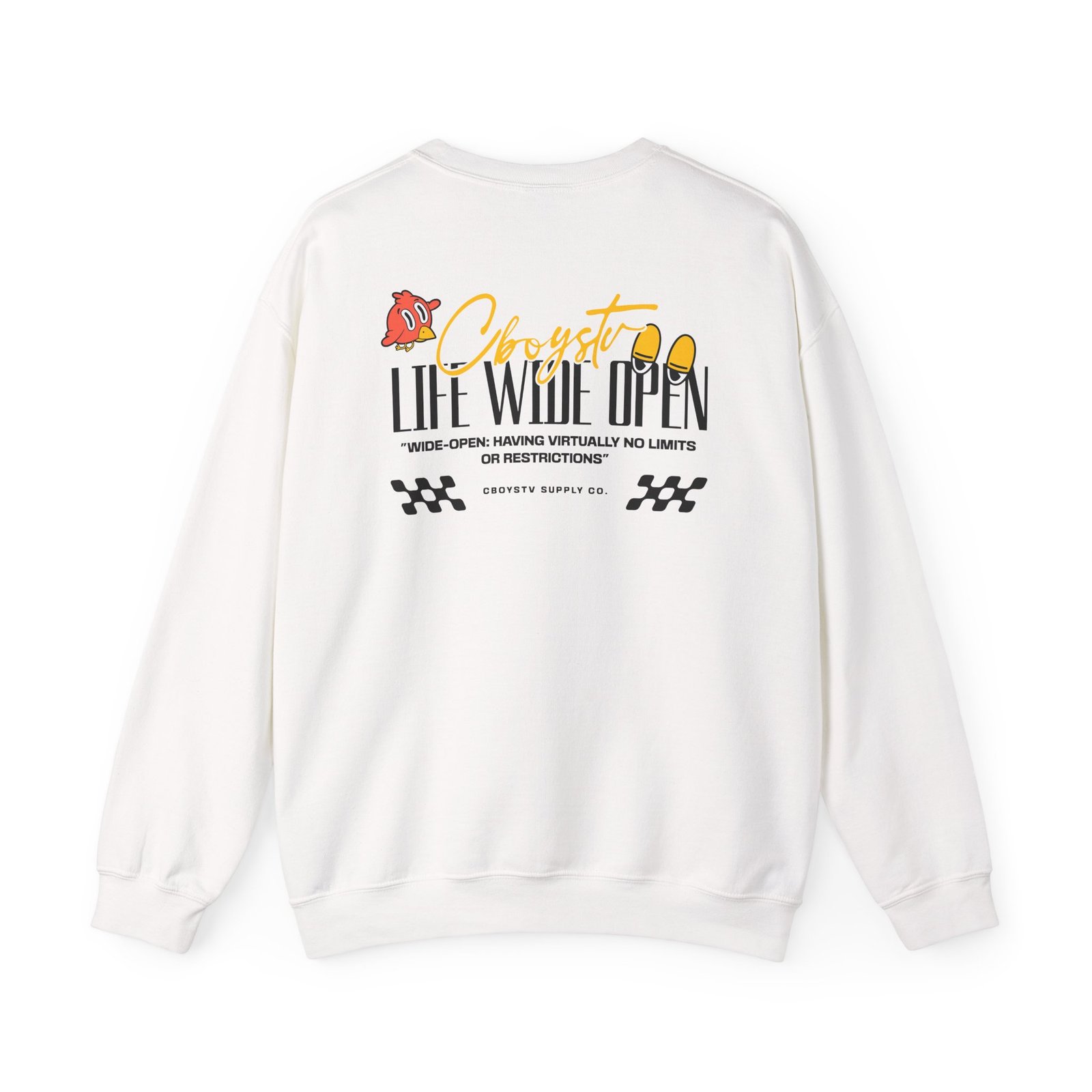 Cboystv Limitless Unisex Heavy Blend™ Crewneck Sweatshirt