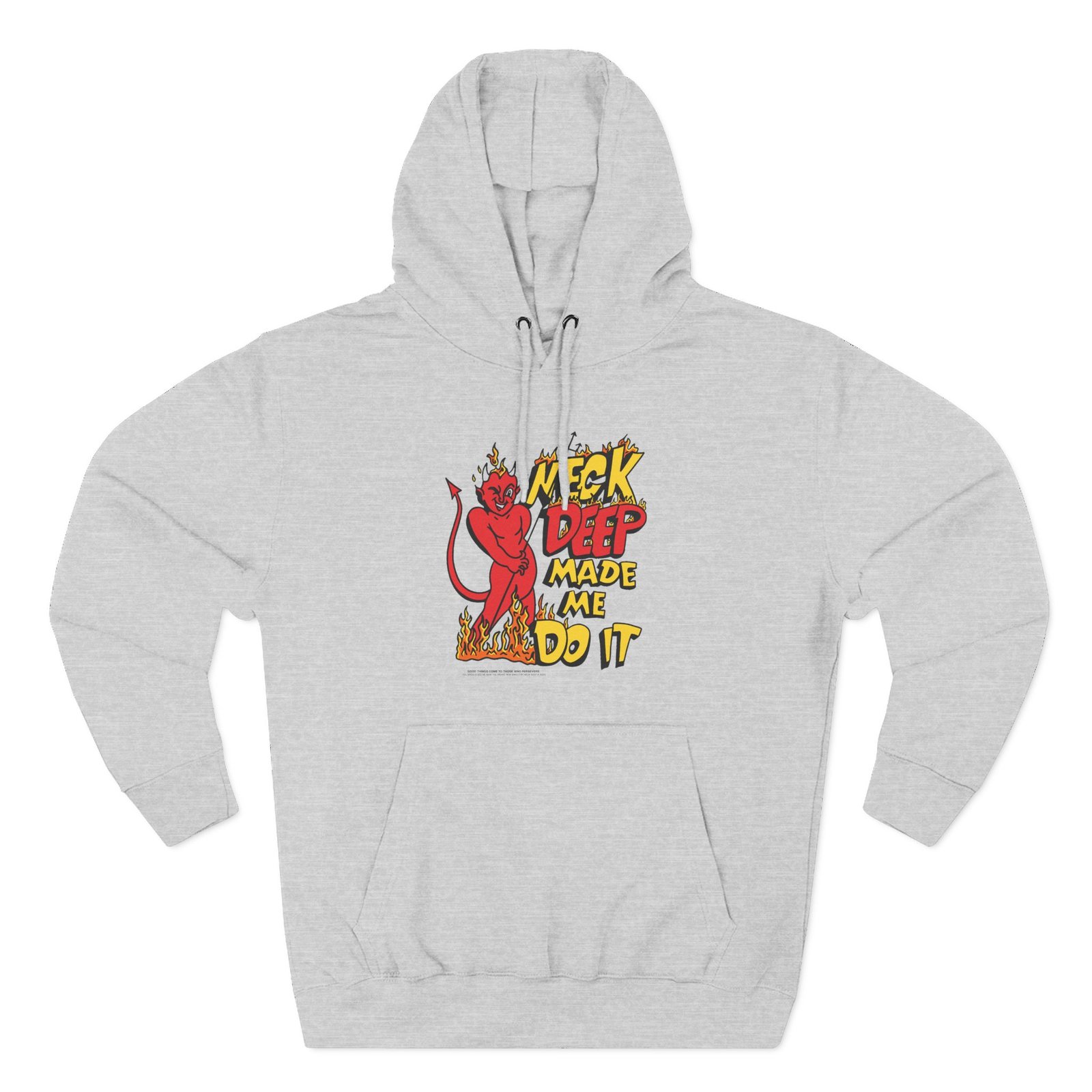 Neck Deep Made Me Do It Three-Panel Fleece Hoodie