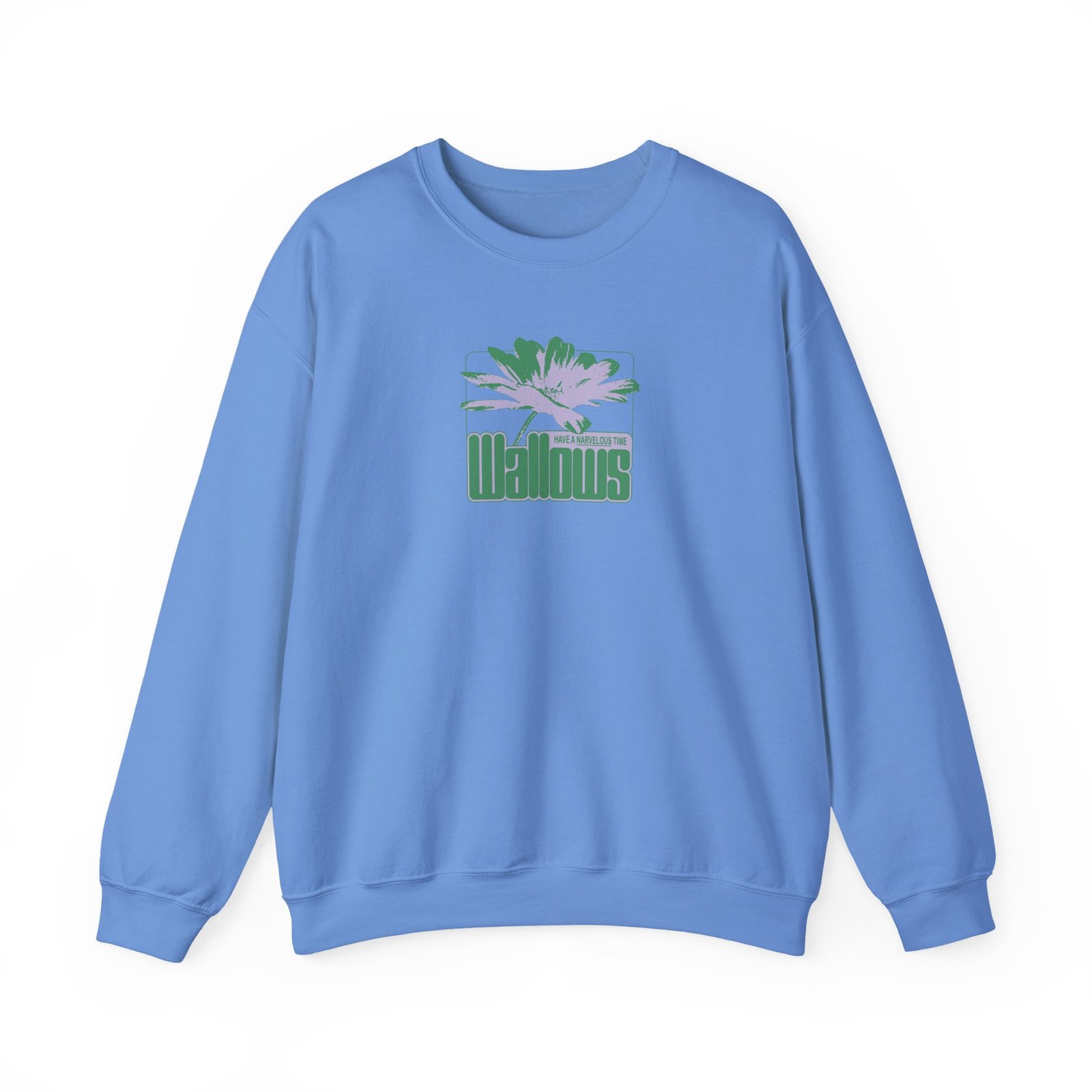 Wallows Marvelous Flower Unisex Heavy Blend™ Crewneck Sweatshirt