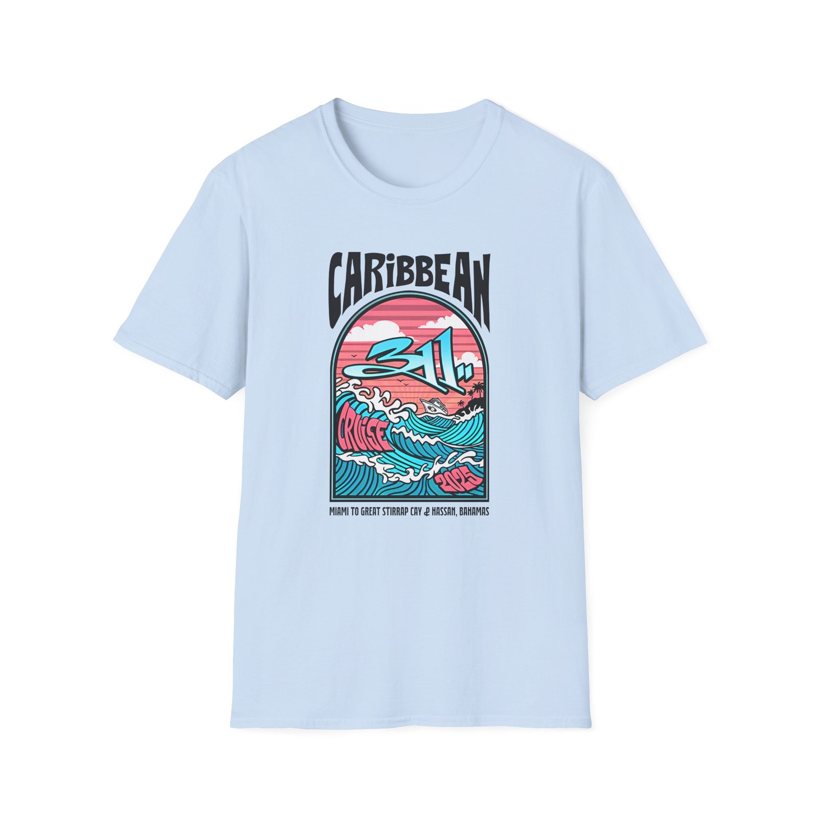 113 Caribbean Cruise 2025 Unisex Softstyle T-Shirt