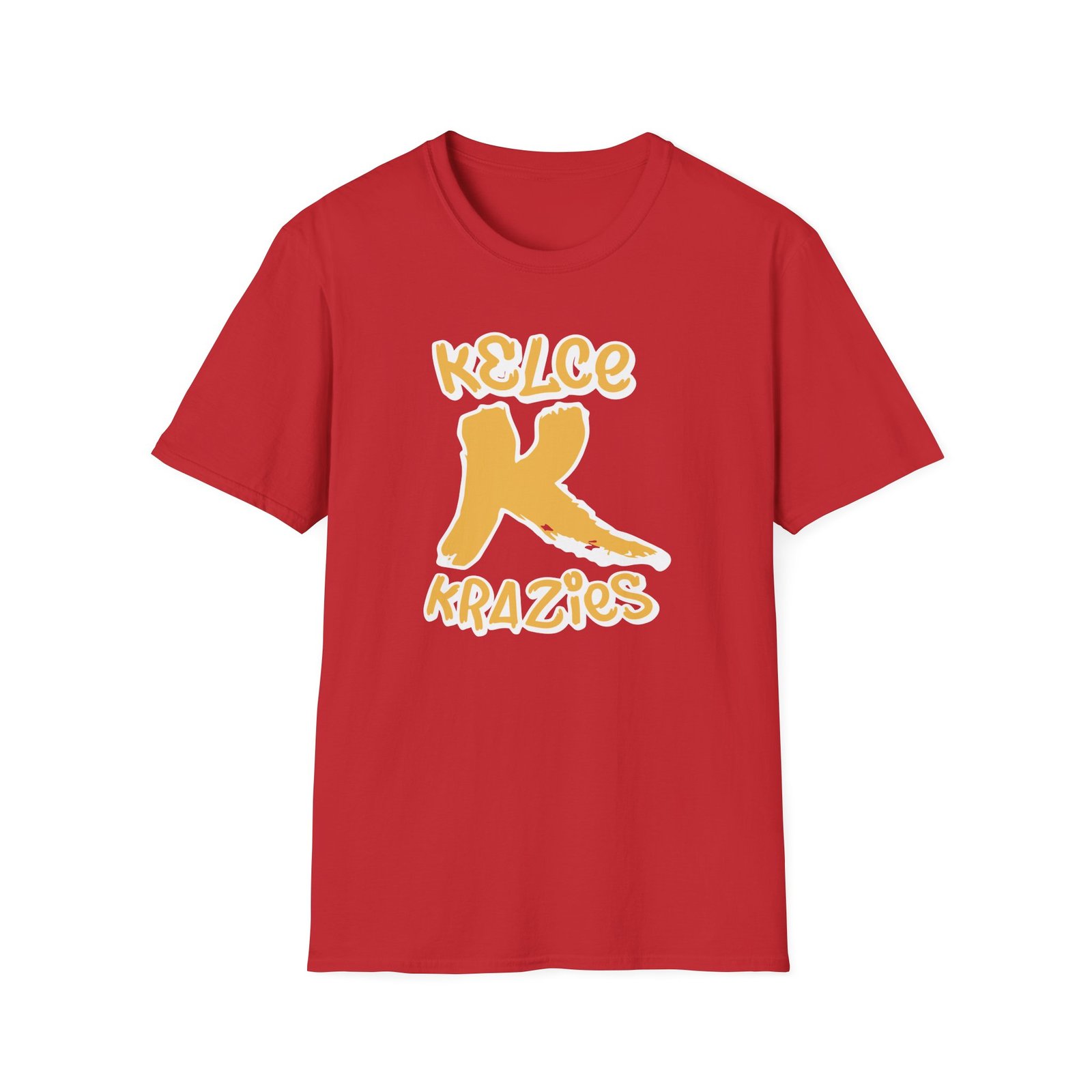 Travis Kelce Krazies Unisex Softstyle T-Shirt