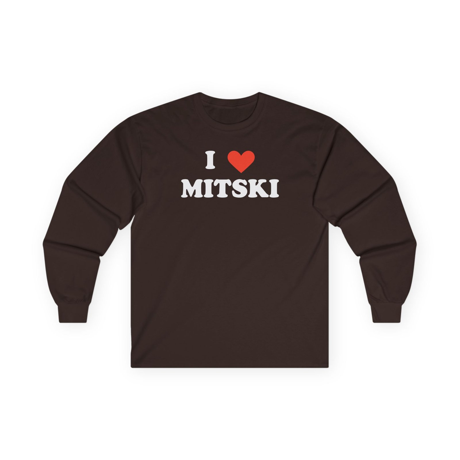 I Love Mitski Unisex Ultra Cotton Long Sleeve Tee