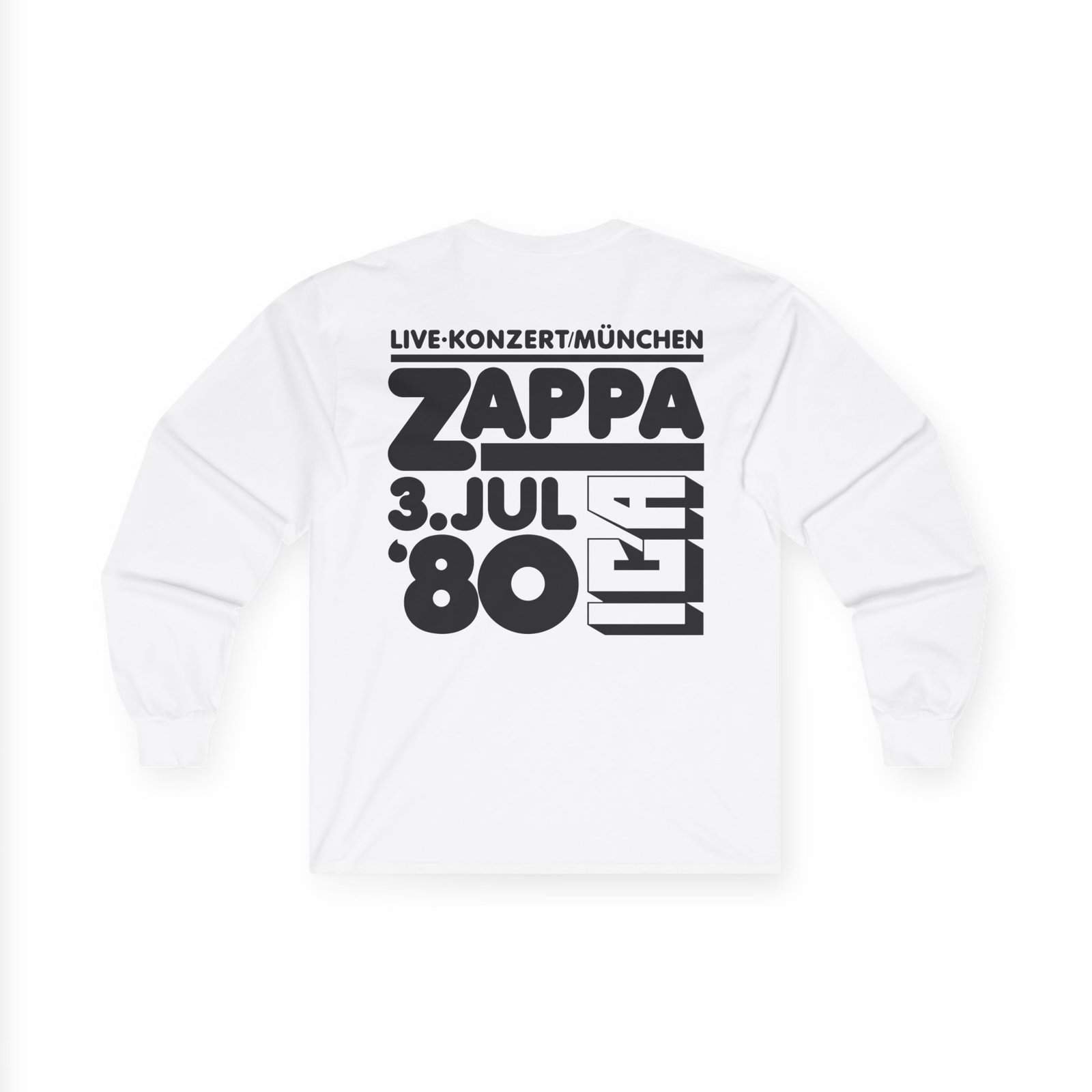 Frank Zappa 80 Munich Unisex Ultra Cotton Long Sleeve Tee