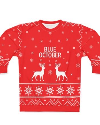 Blue October Unisex Sweatshirt (AOP)