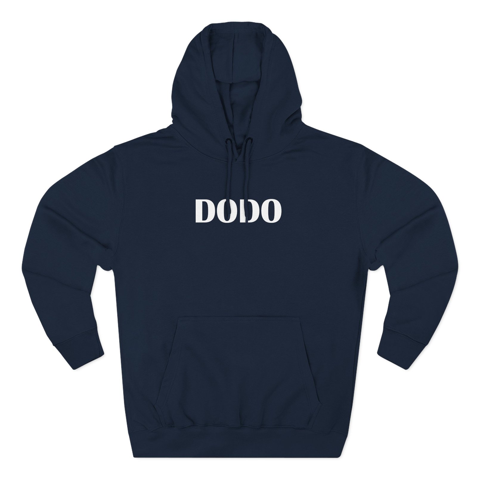 Dodo Three-Panel Fleece Hoodie