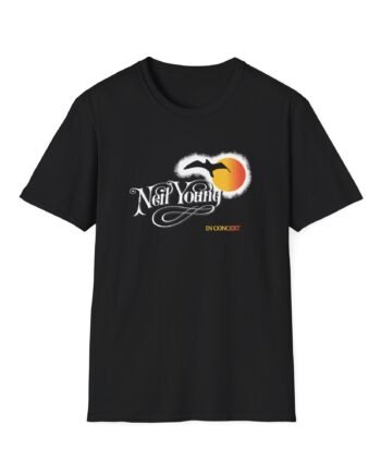 Neil Young Vintage in Concert Unisex Softstyle T-Shirt