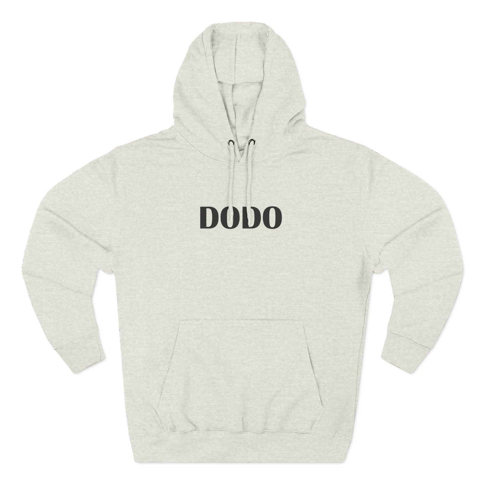 Dodo Three-Panel Fleece Hoodie