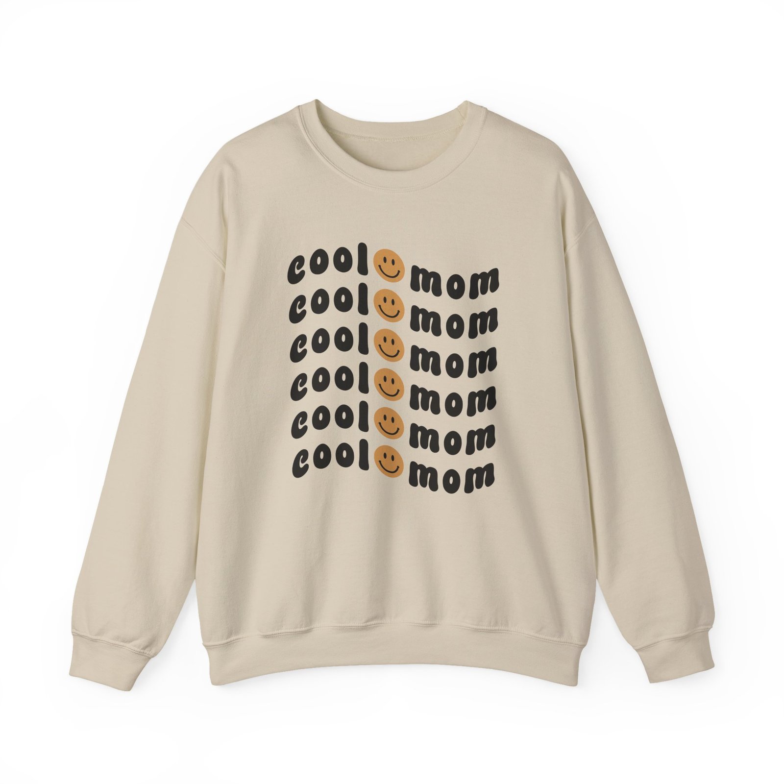 Karrie Locher Cool Mom Unisex Heavy Blend™ Crewneck Sweatshirt