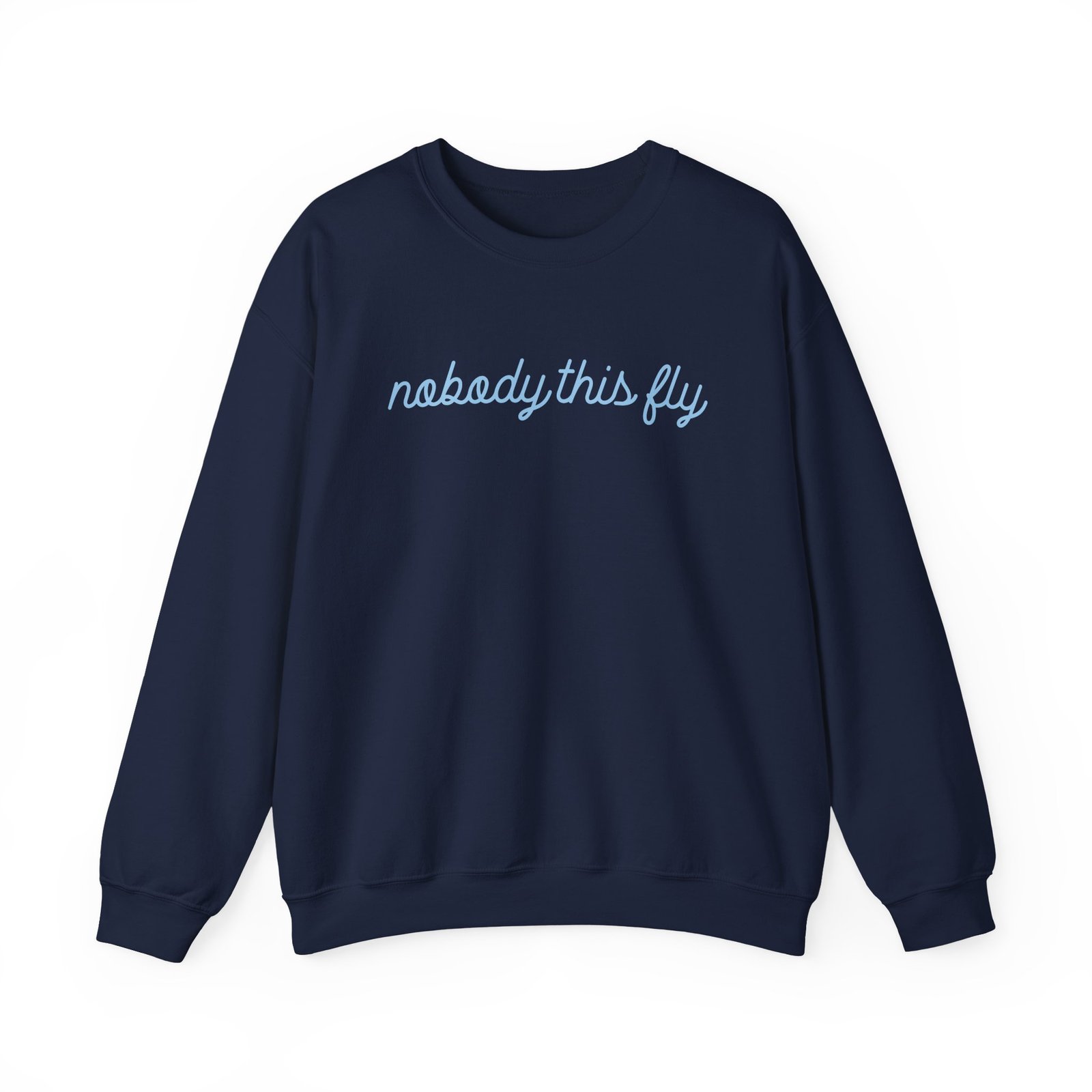 Baby Ariel Nobody This Fly Unisex Heavy Blend™ Crewneck Sweatshirt