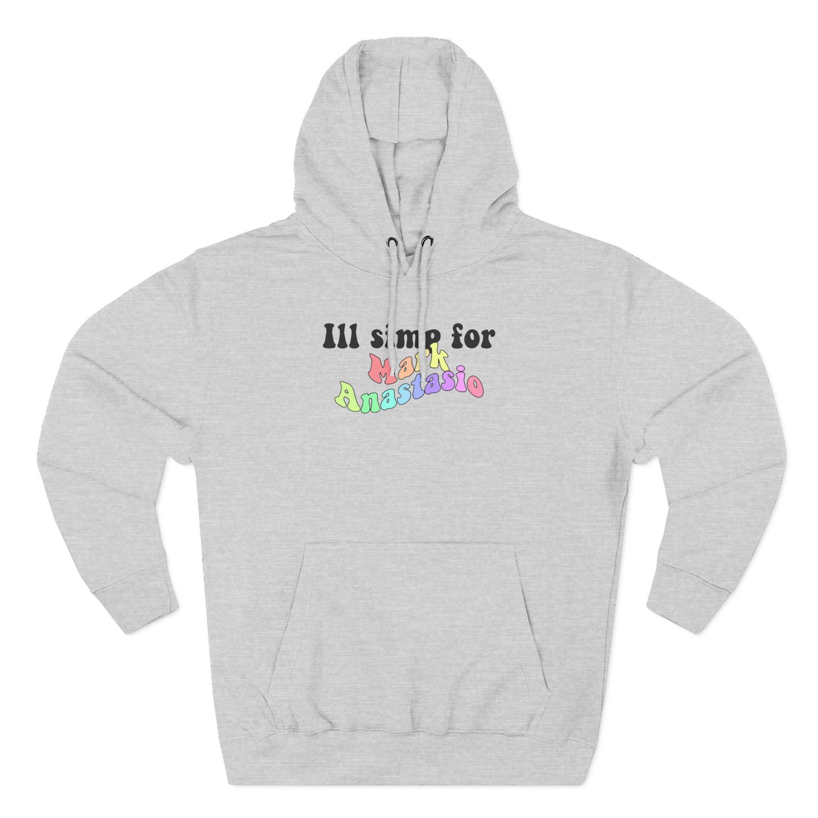 Mark Anastasio Smile Three-Panel Fleece Hoodie