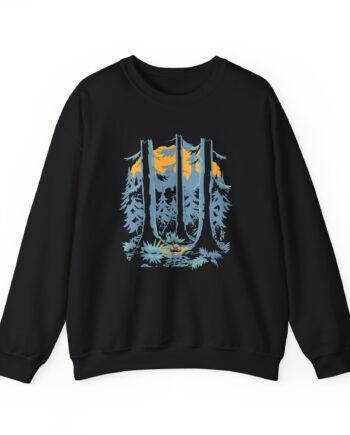 Valheim Black Forest Unisex Heavy Blend™ Crewneck Sweatshirt