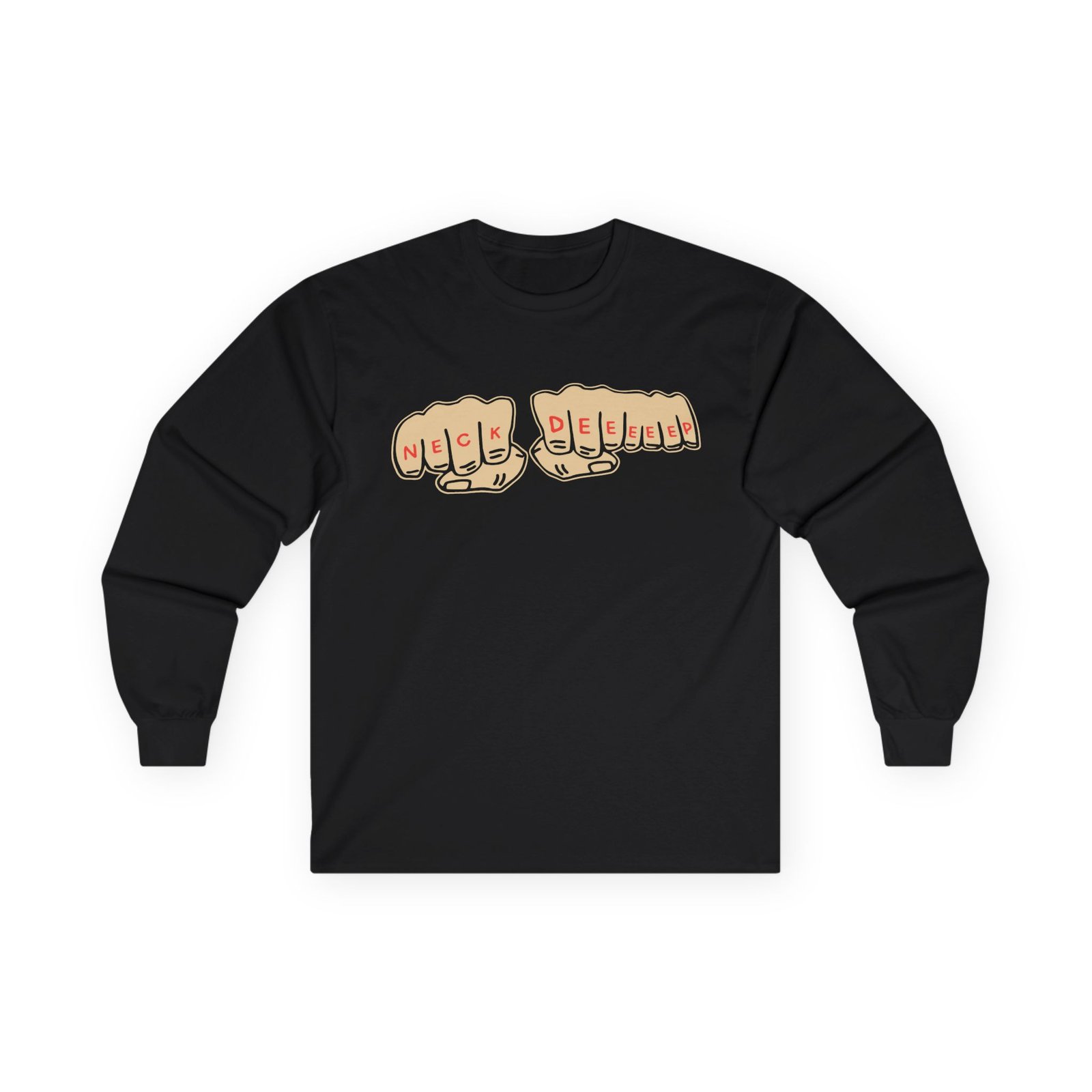 Neck Deep Fist Unisex Ultra Cotton Long Sleeve Tee