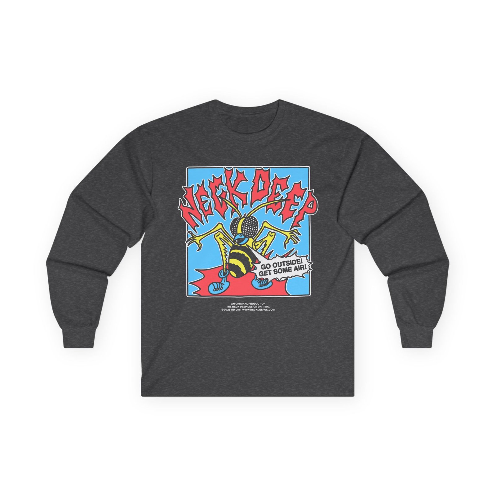Neck Deep Go Outside Unisex Ultra Cotton Long Sleeve Tee