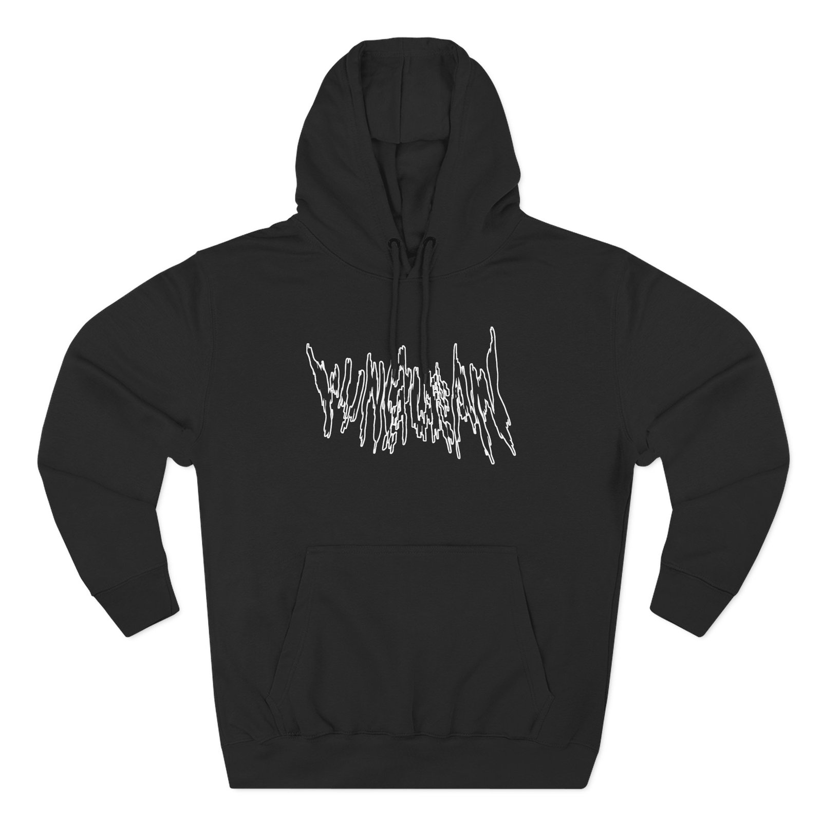 Yung Lean Unknown Death Three-Panel Fleece Hoodie