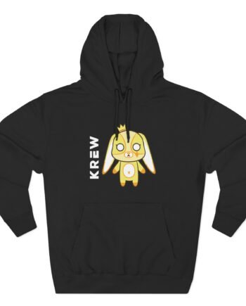 Itsfunneh Gold Teddy Three-Panel Fleece Hoodie
