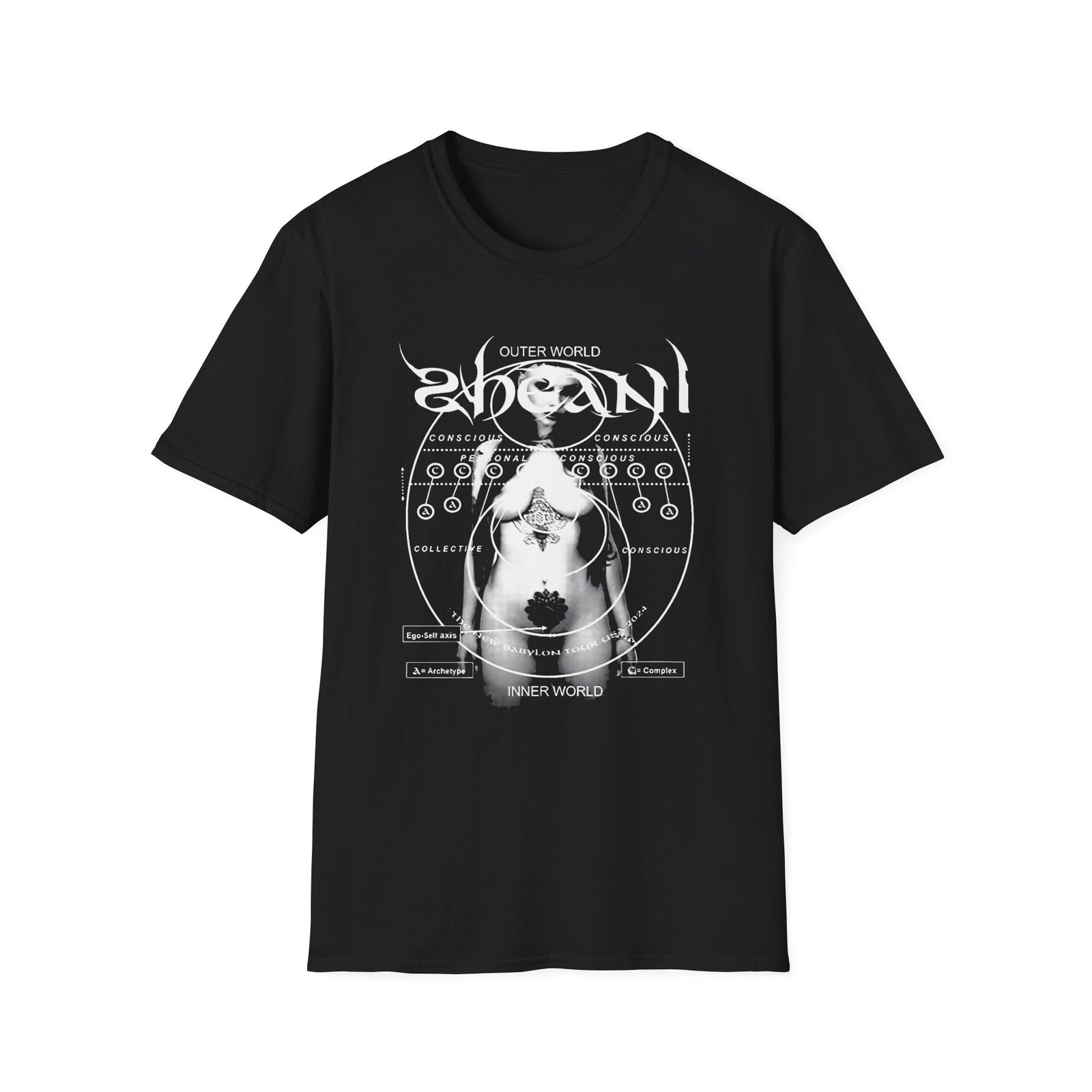 Zheani Body Tour Dates Unisex Softstyle T-Shirt