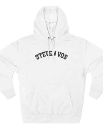 Steven Vos Three-Panel Fleece Hoodie