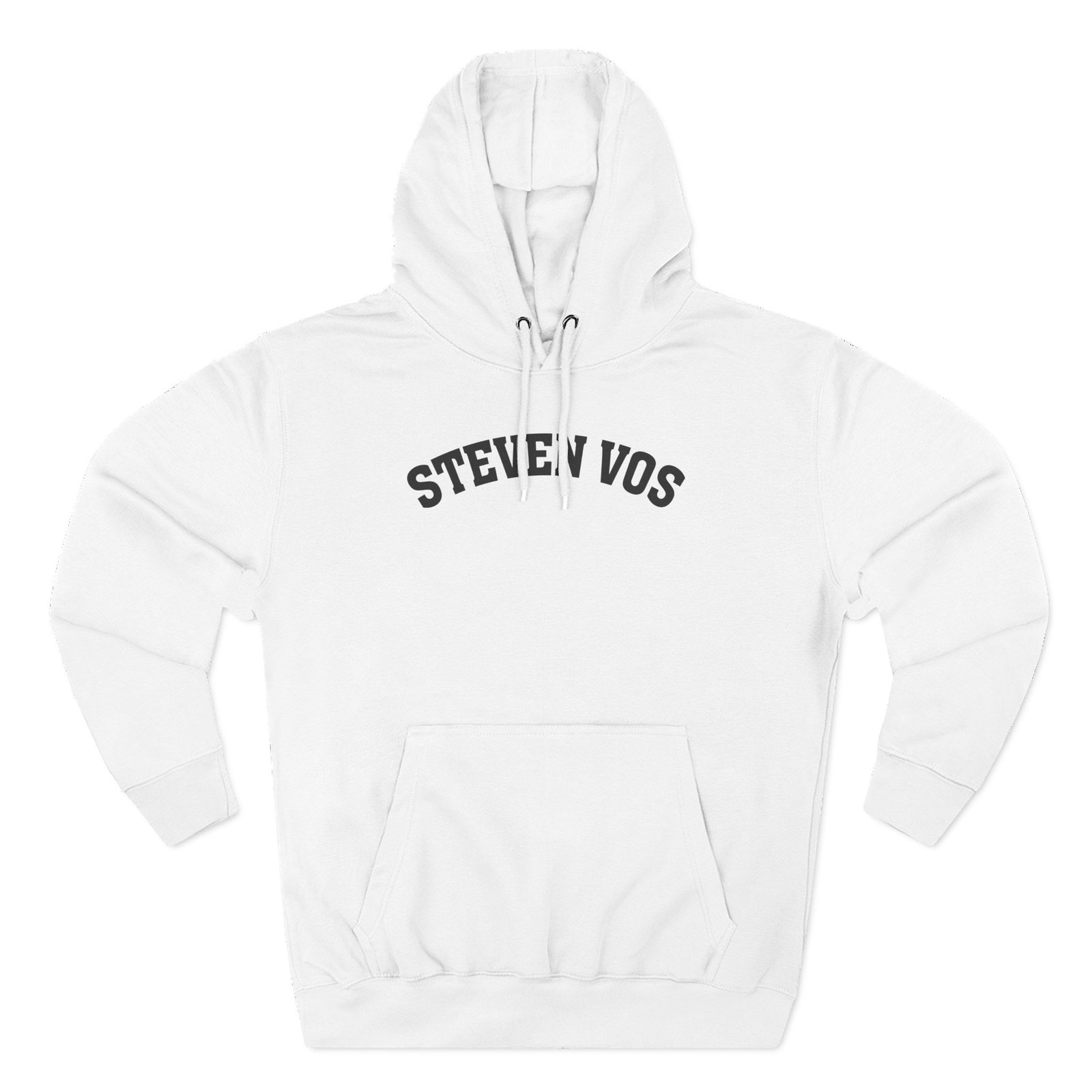 Steven Vos Three-Panel Fleece Hoodie