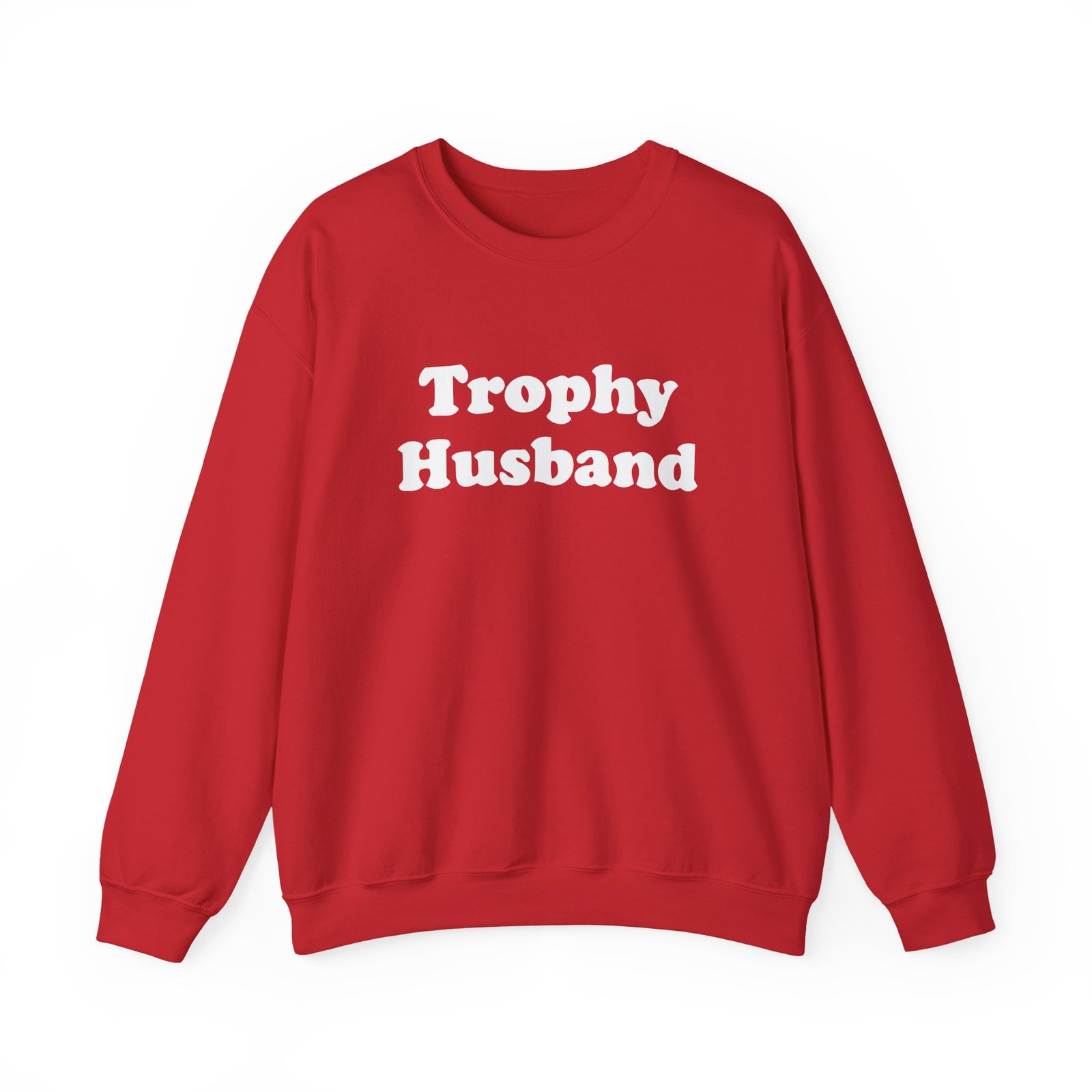 Billzo Trophy Husband Unisex Heavy Blend™ Crewneck Sweatshirt