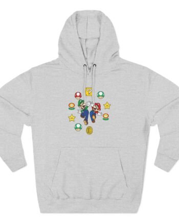 SPM Three-Panel Fleece Hoodie