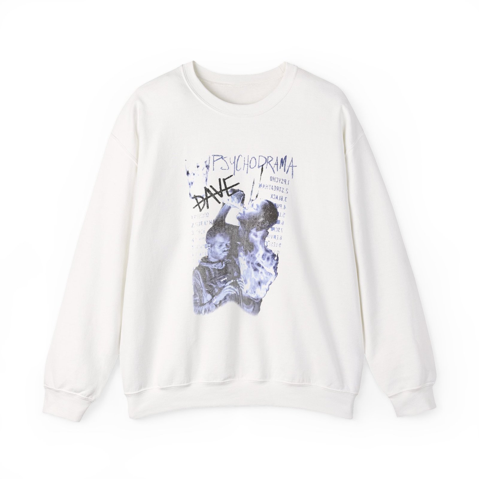 Dave Psycho Rap Unisex Heavy Blend™ Crewneck Sweatshirt