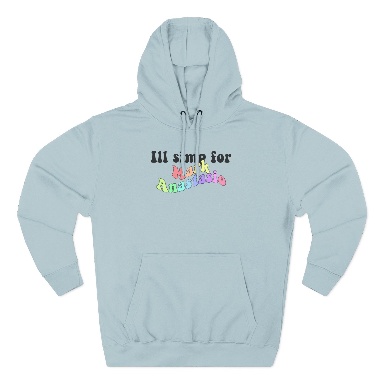 Mark Anastasio Smile Three-Panel Fleece Hoodie