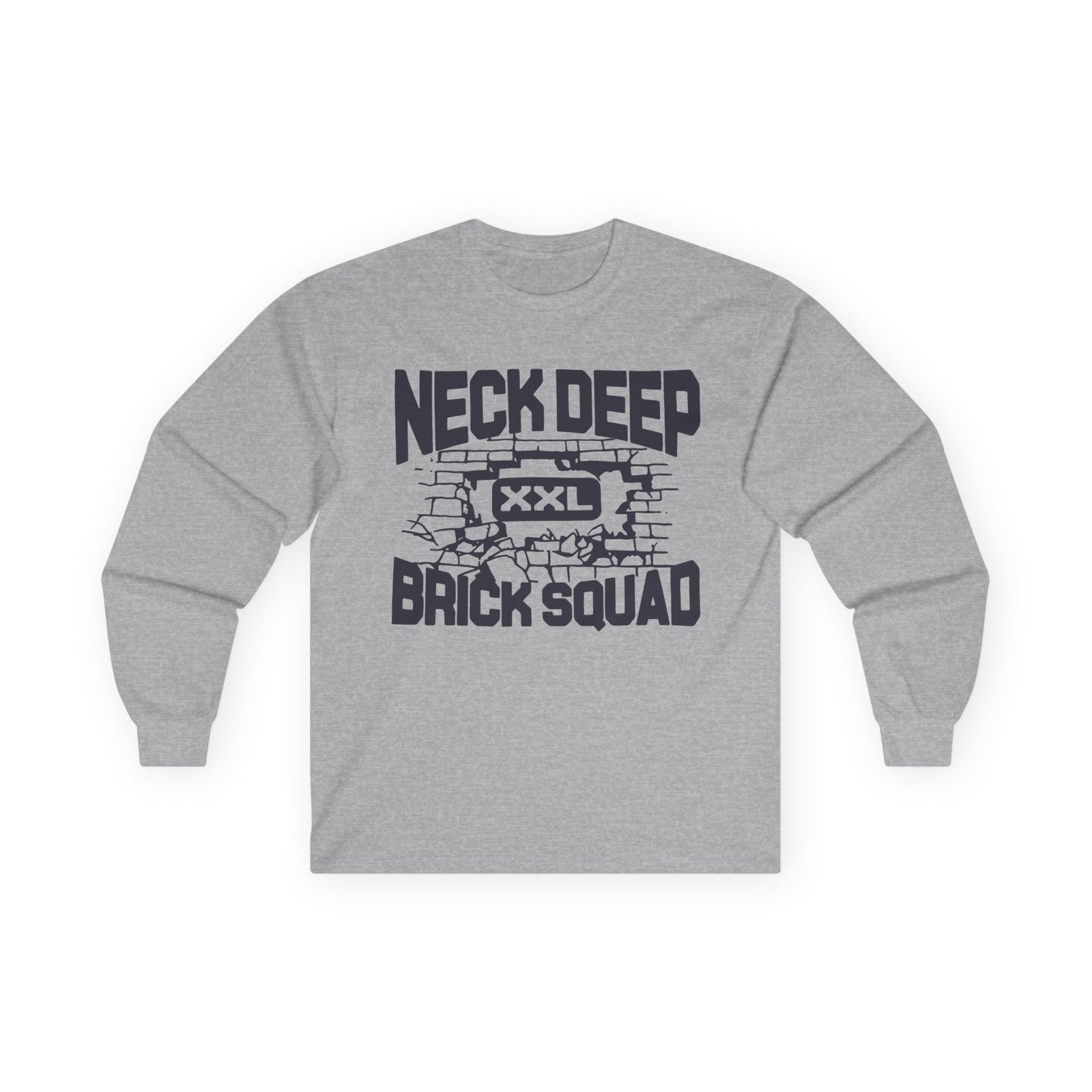 Neck Deep Brick Squad Unisex Ultra Cotton Long Sleeve Tee