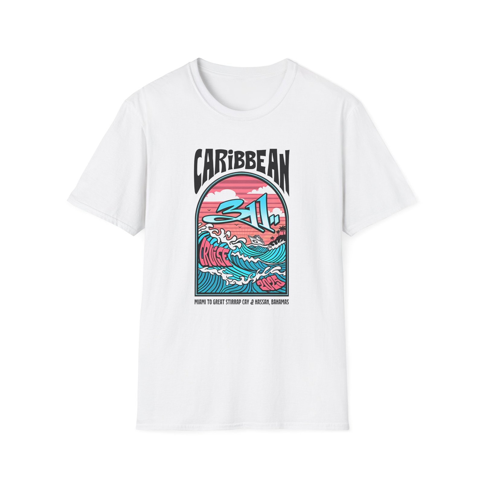 113 Caribbean Cruise 2025 Unisex Softstyle T-Shirt