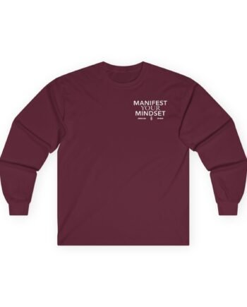 Travis Kelce Manifest Your Mindset Unisex Ultra Cotton Long Sleeve Tee