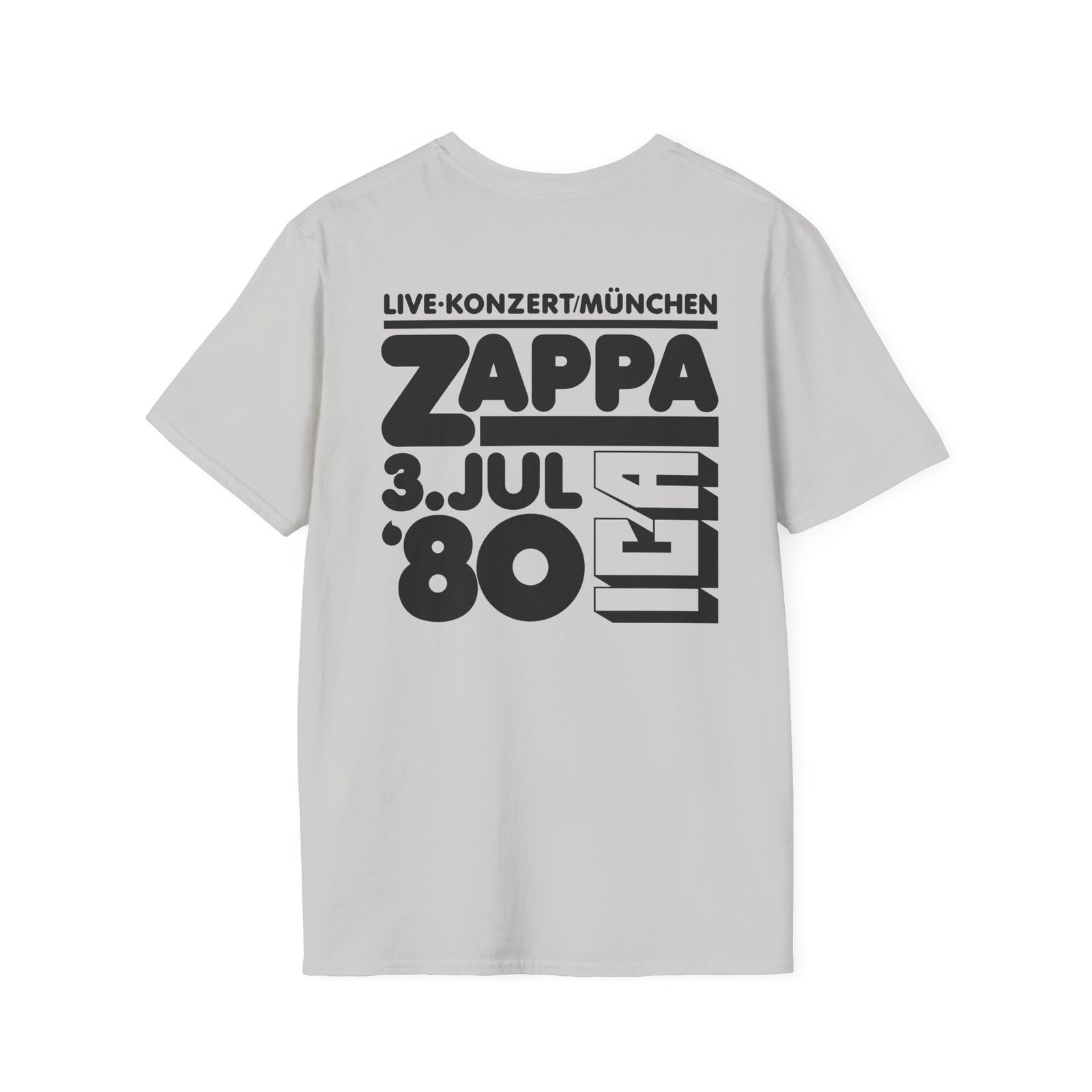 Frank Zappa 80 Munich Unisex Softstyle T-Shirt