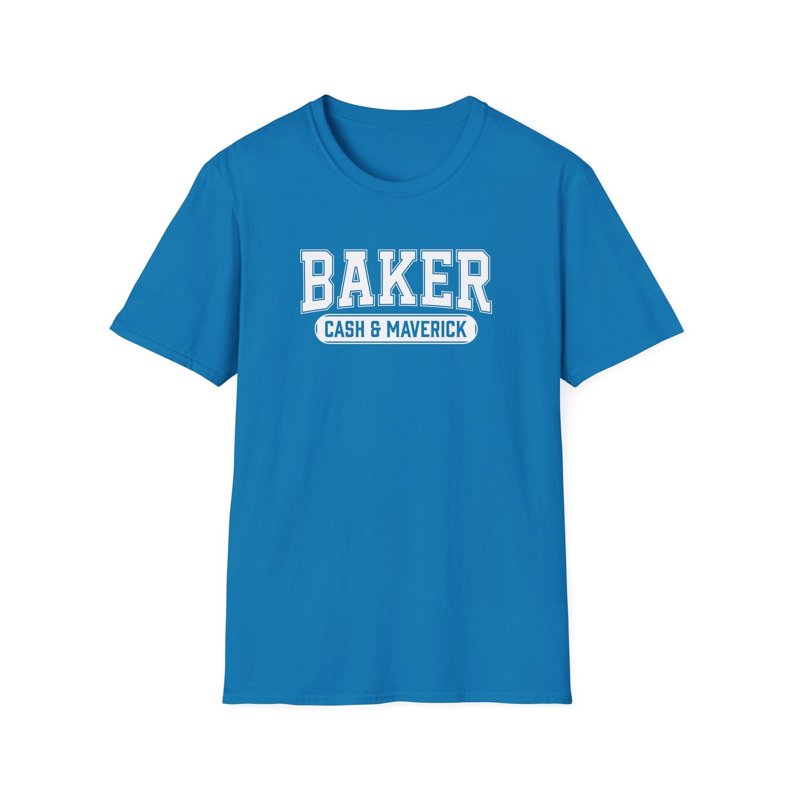 Cash and Maverick Baker Unisex Softstyle T-Shirt