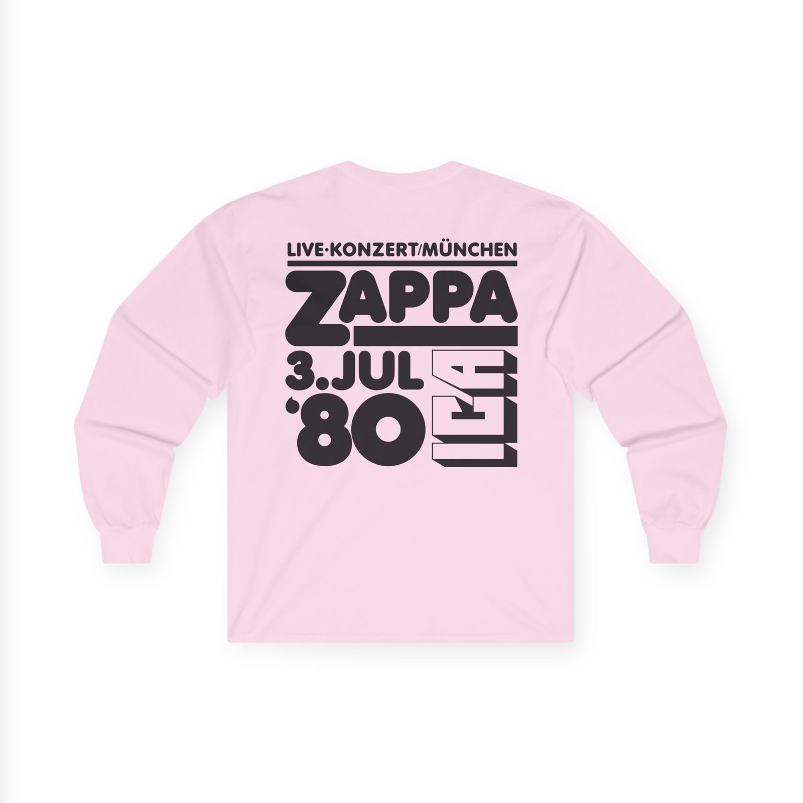 Frank Zappa 80 Munich Unisex Ultra Cotton Long Sleeve Tee
