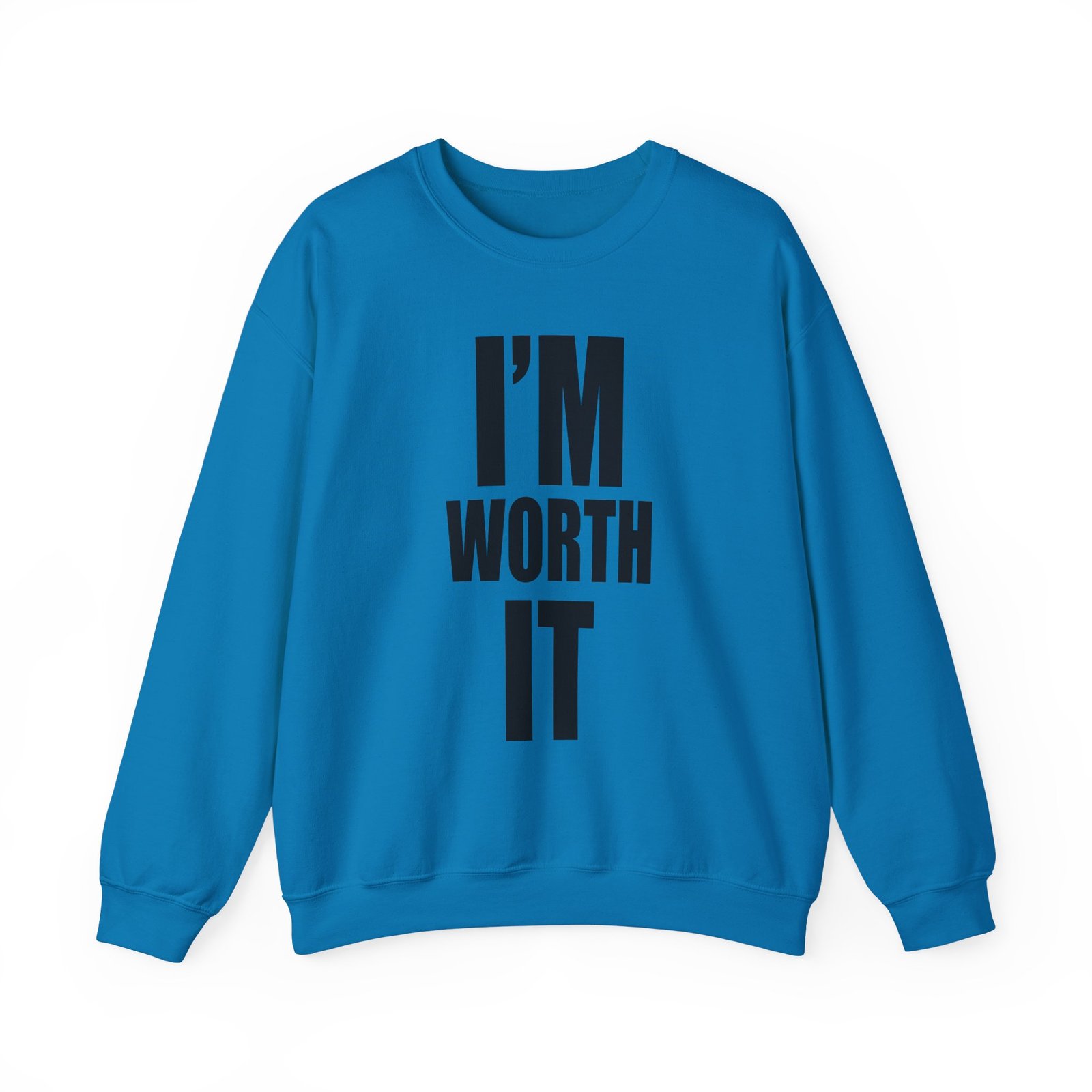 Elle Fanning I'm Worth It Unisex Heavy Blend™ Crewneck Sweatshirt