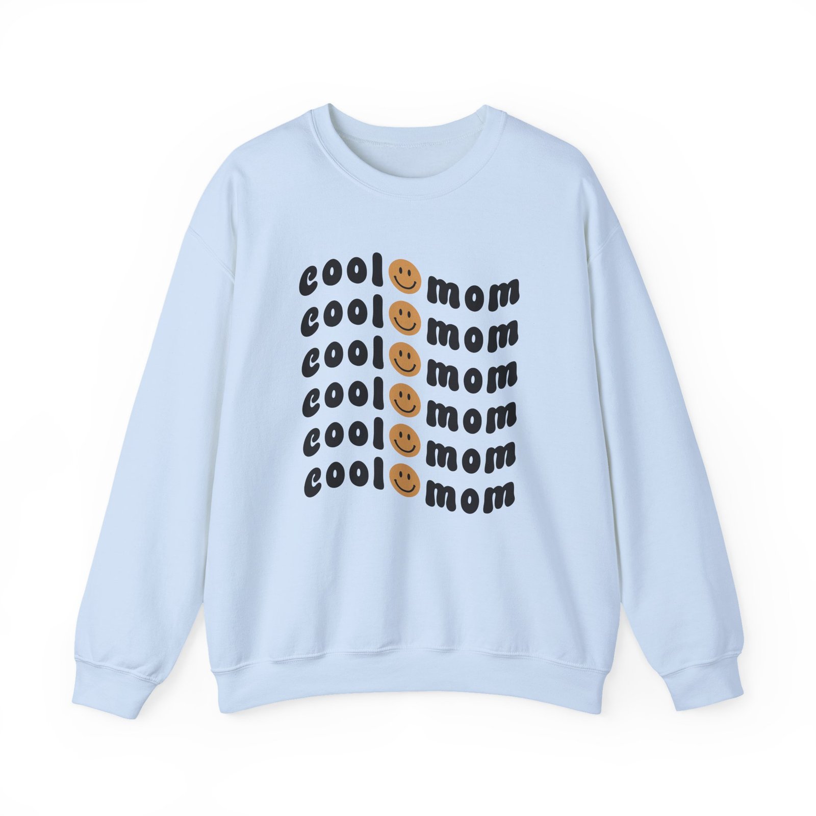 Karrie Locher Cool Mom Unisex Heavy Blend™ Crewneck Sweatshirt