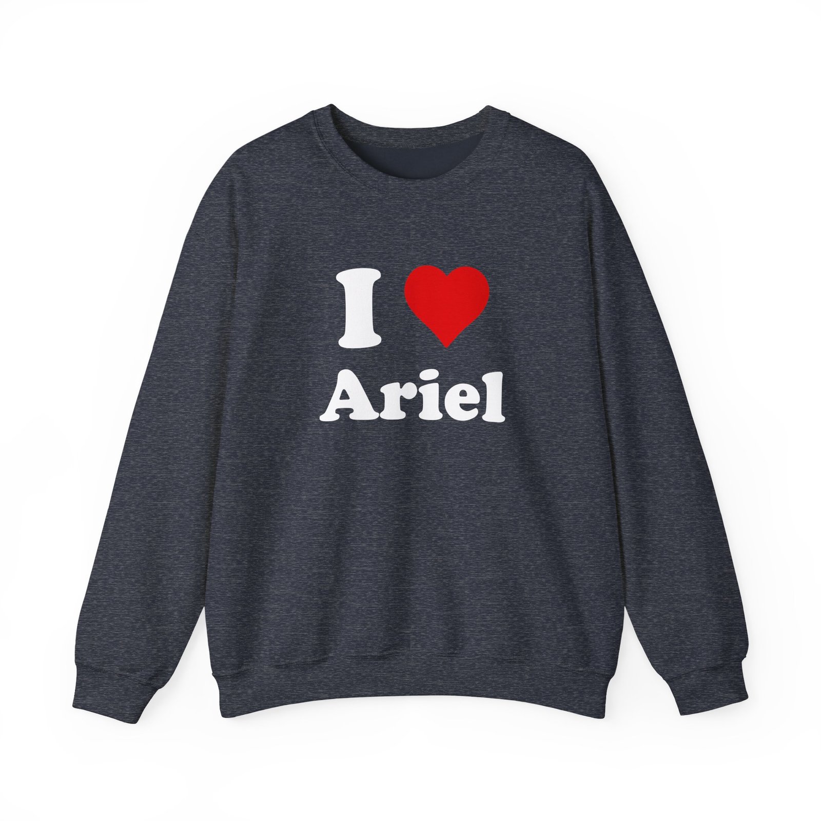 Baby Ariel I Love Ariel Unisex Heavy Blend™ Crewneck Sweatshirt
