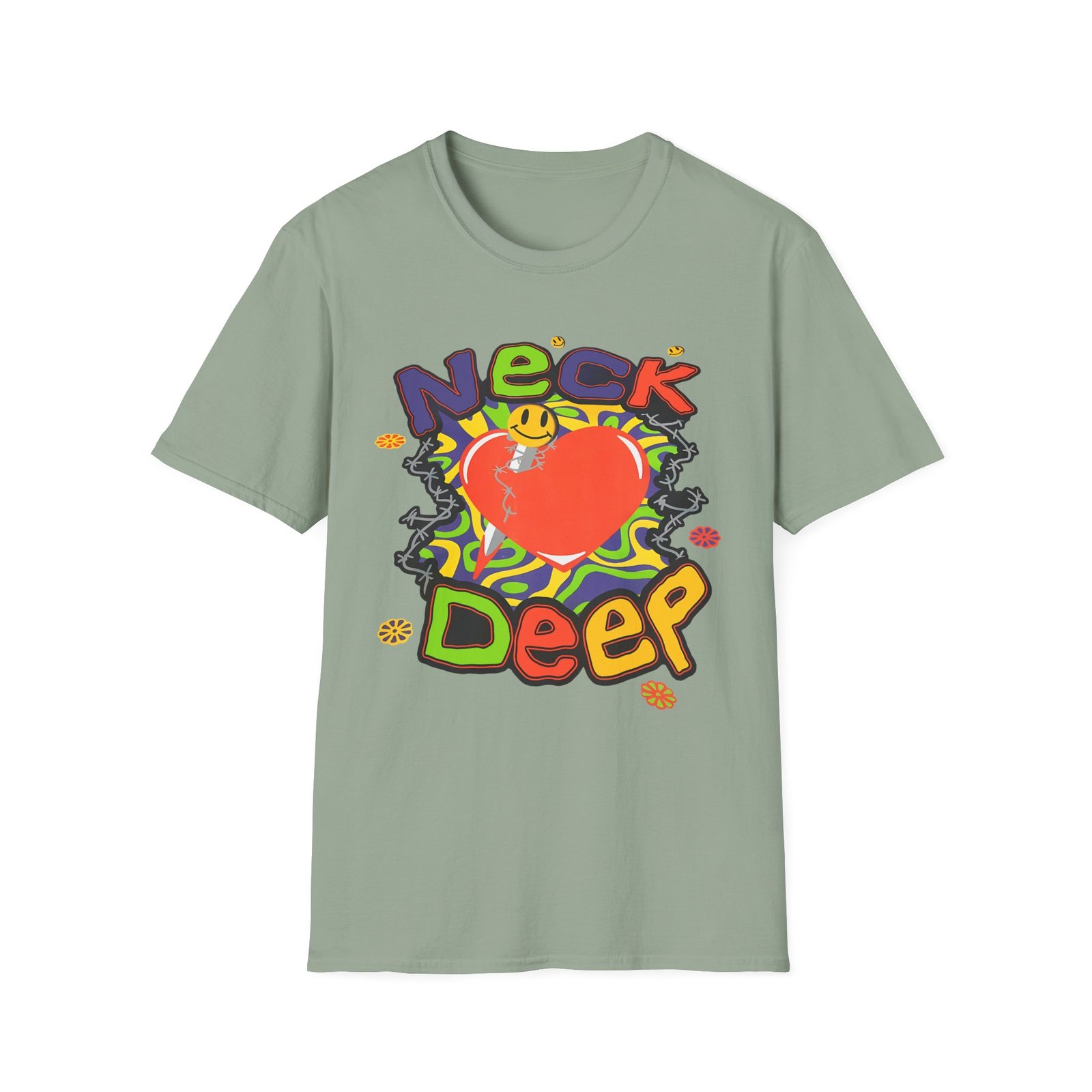 Neck Deep Love Unisex Softstyle T-Shirt