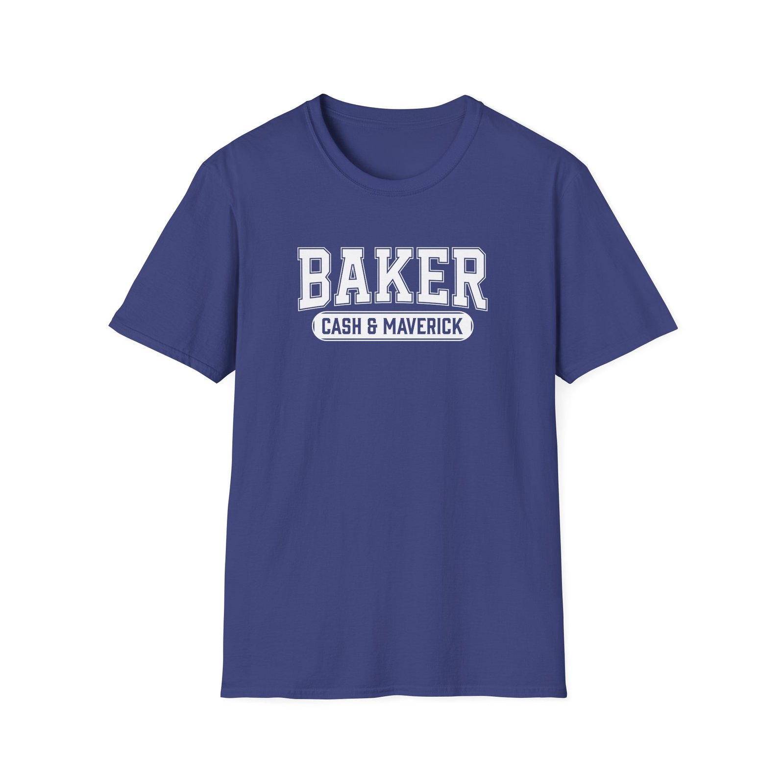 Cash and Maverick Baker Unisex Softstyle T-Shirt