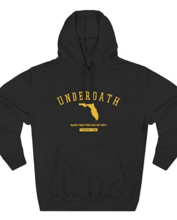 Underoath Three-Panel Fleece Hoodie