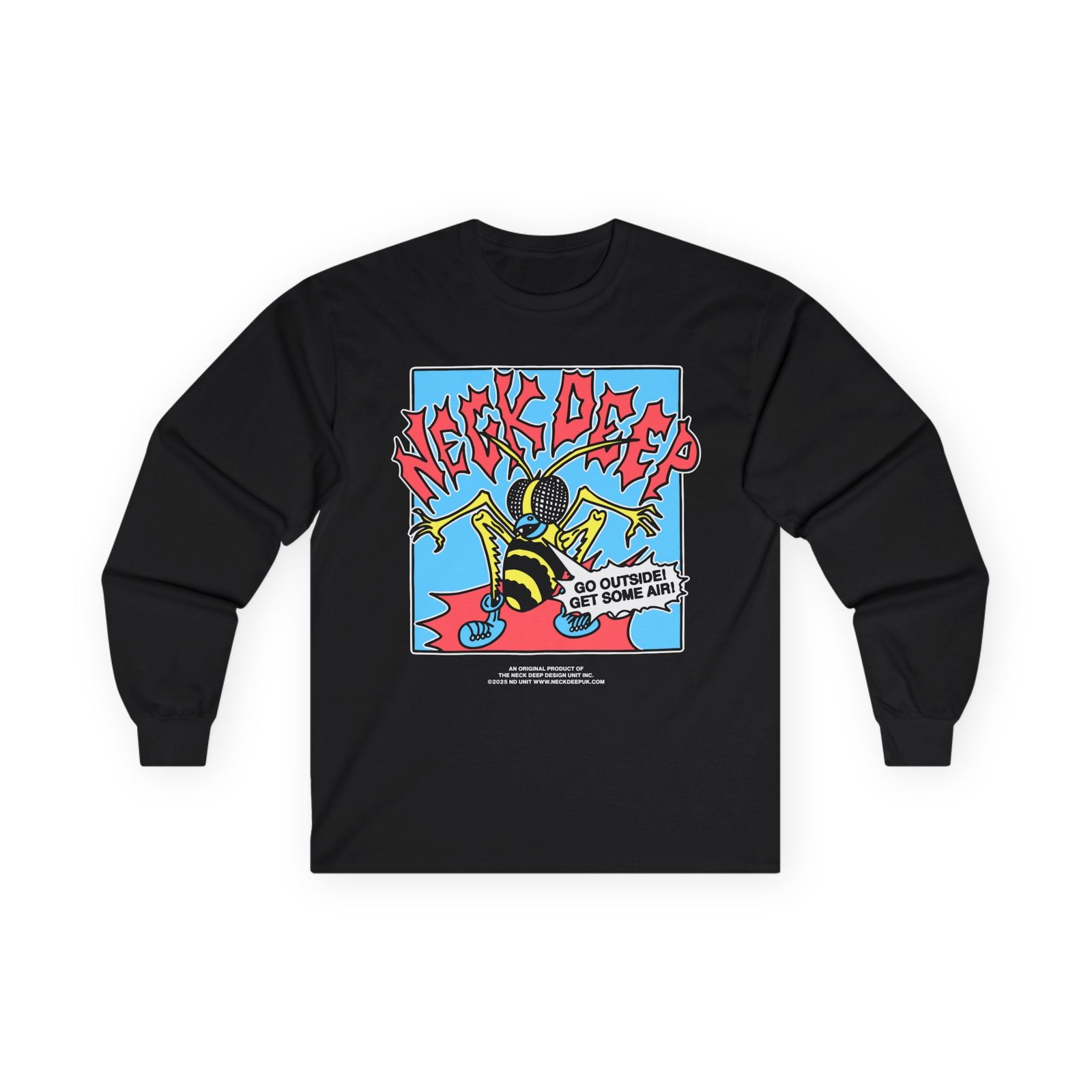 Neck Deep Go Outside Unisex Ultra Cotton Long Sleeve Tee